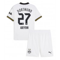 Camiseta Borussia Dortmund Karim Adeyemi #27 Tercera Equipación Replica 2024-25 para niños mangas cortas (+ Pantalones cortos)